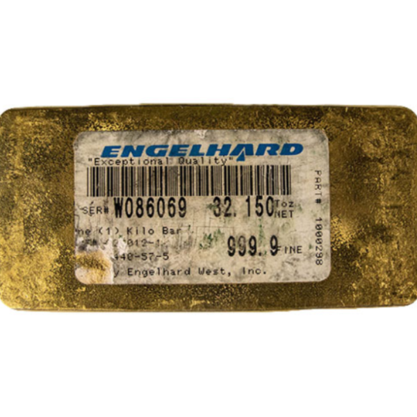 1 Kilo Engelhard Gold Bar (Secondary Market) - Image 2