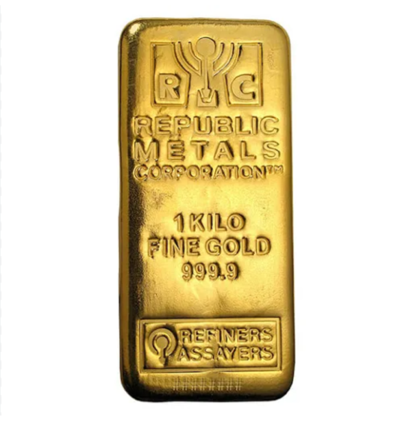 1 Kilo Gold Bar (Varied Condition, Any Mint)